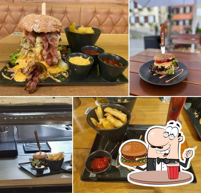 Gönnt euch einen Burger im Restaurant HILLS - Burgerclub & Steakhouse