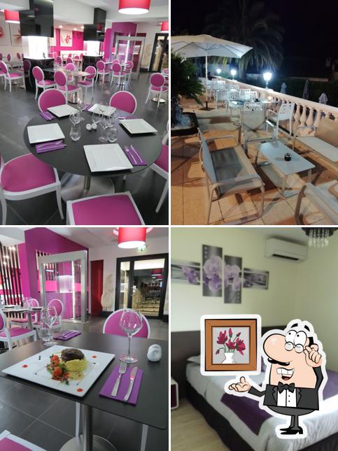 Perla Riviera Logis Hotel - Restaurant