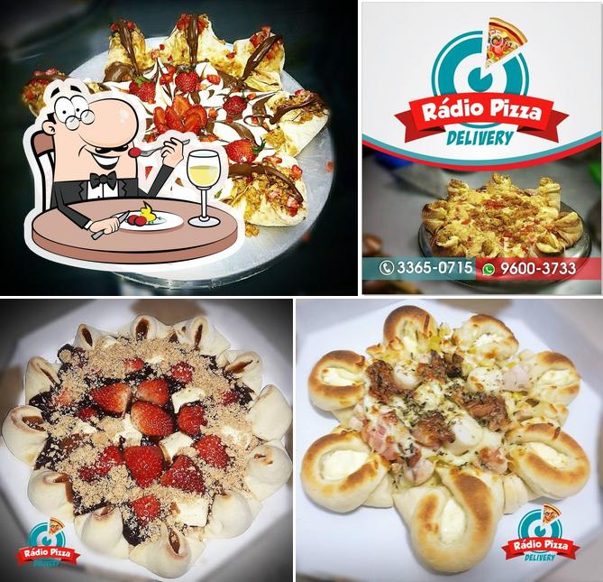 Comida em Rádio Pizza