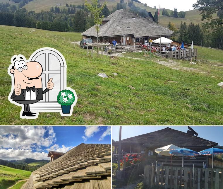 La parte esterna è una caratteristica importante di Cabane de Mongerons