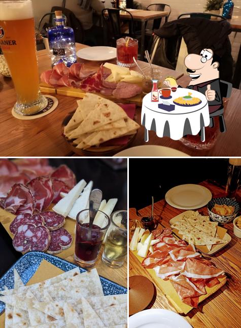 Piatto di formaggi al Fanin Bistrot