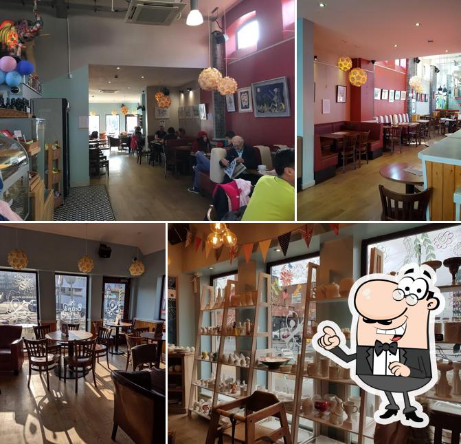 Bean & Brush Family Art Cafe in Sale Restaurant menu and reviews