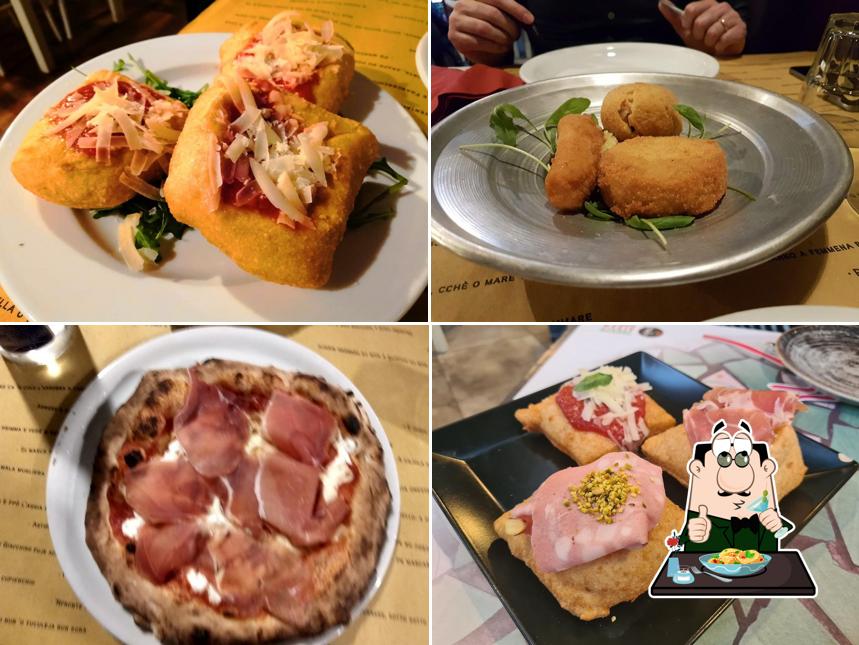 Platti al Pizzeria Funiculì