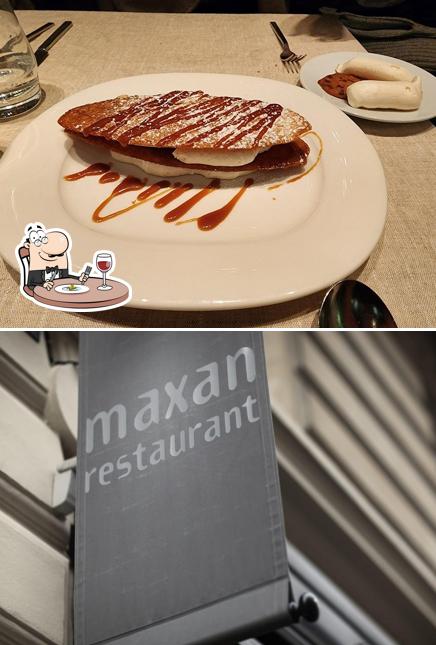 Блюда в "Le Maxan"