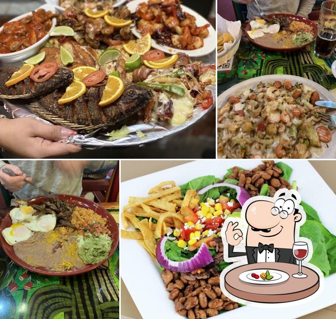 Food at Casa Hacienda Mexican Grill