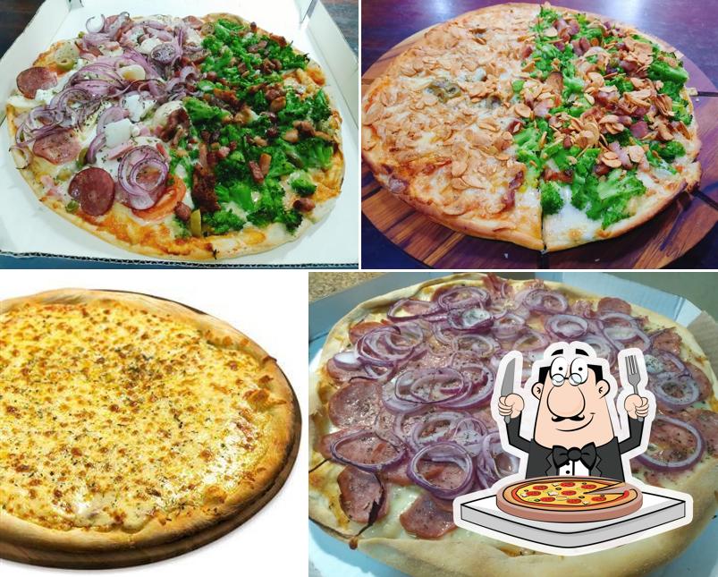 No La bia Pizzas, você pode provar pizza