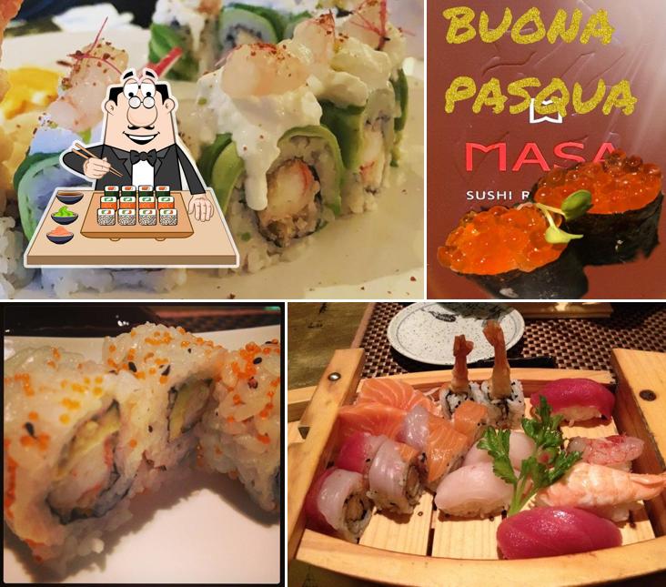 A Masa Sushi, puoi ordinare il sushi