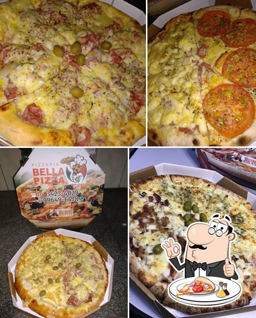 Escolha pizza no Pizzaria Bella Pizza Votuporanga - SP