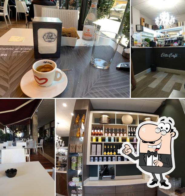 Gli interni di Elite Cafè