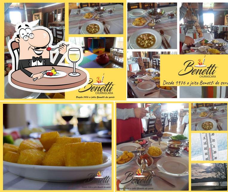 Comida em Churrascaria Benetti