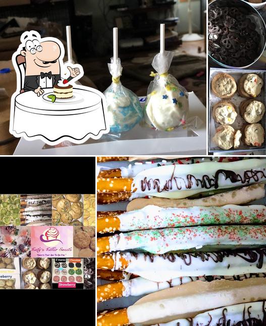 Katy’s Killer Sweets in Elgin Restaurant menu