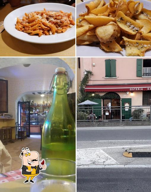 È gradevole godersi un bicchiere di vino a Osteria Da Patrizia