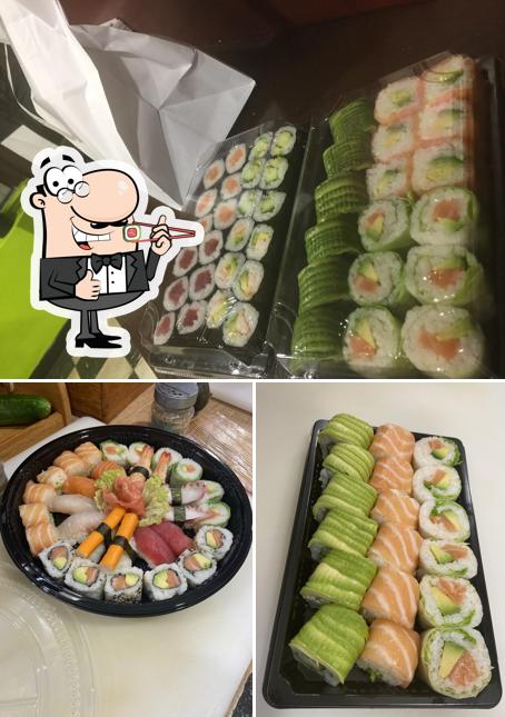 Essayez différentes options de sushi