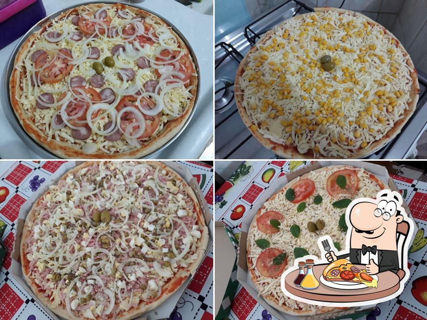 No Caseiro, você pode degustar pizza