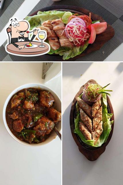 Meals at Flavours restaurant