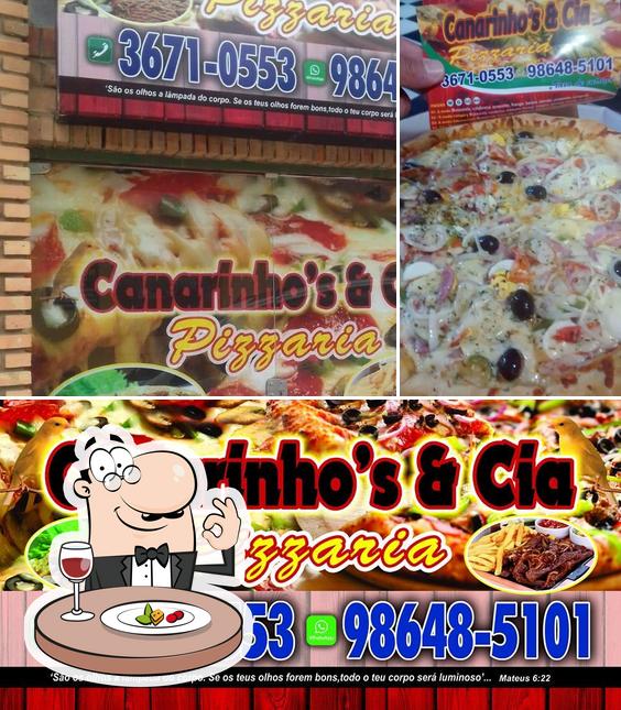 Comida em Pizzariacanarinhos