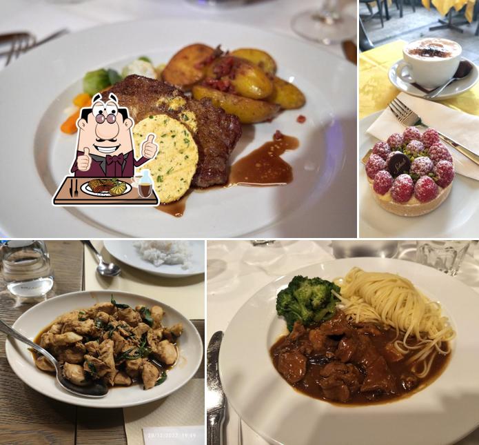 Scegli i piatti di carne a Grand Café Restaurant Schuh