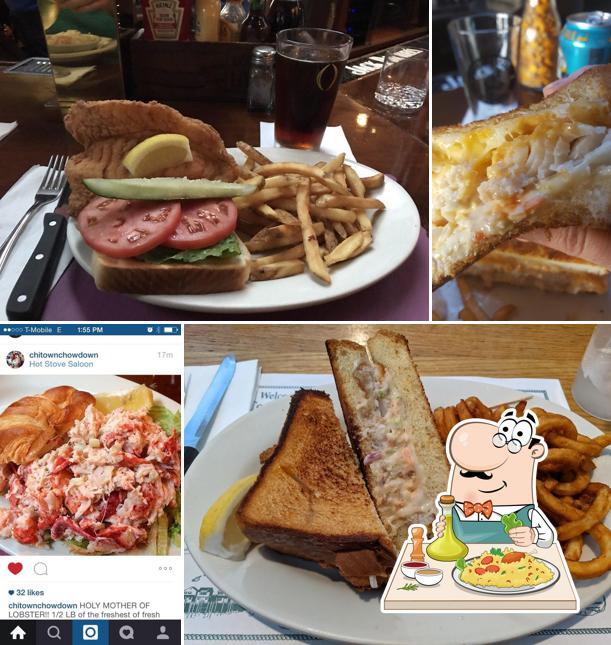 Hot Stove Saloon in Harwich Restaurant menu and reviews
