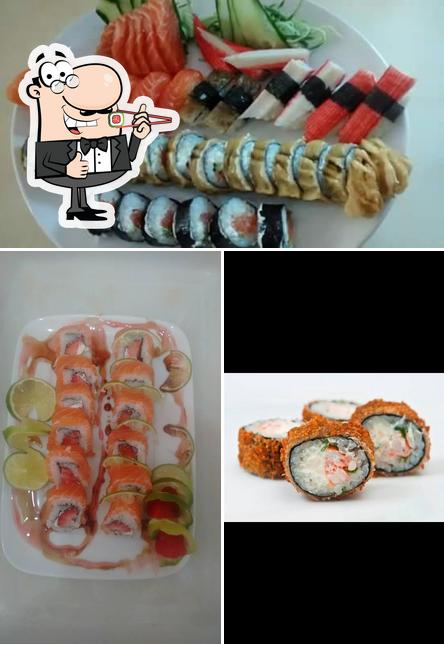 Escolha diversas opções de sushi