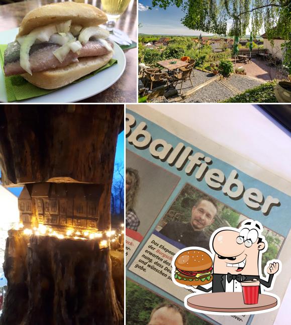 Get a burger at Burgschänke Salzderhelden