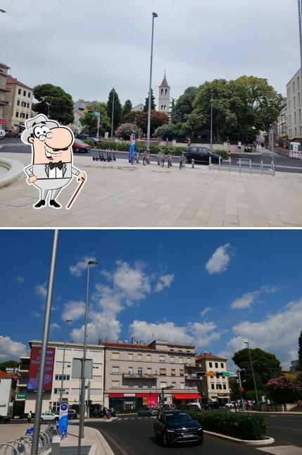 Gli esterni di Pekarna Dalma