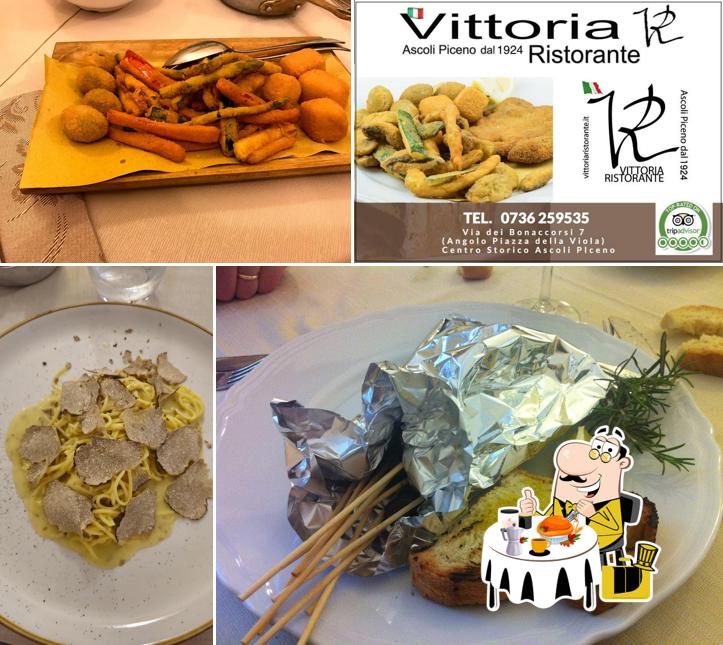 Platti al Ristorante Vittoria Ascoli Piceno