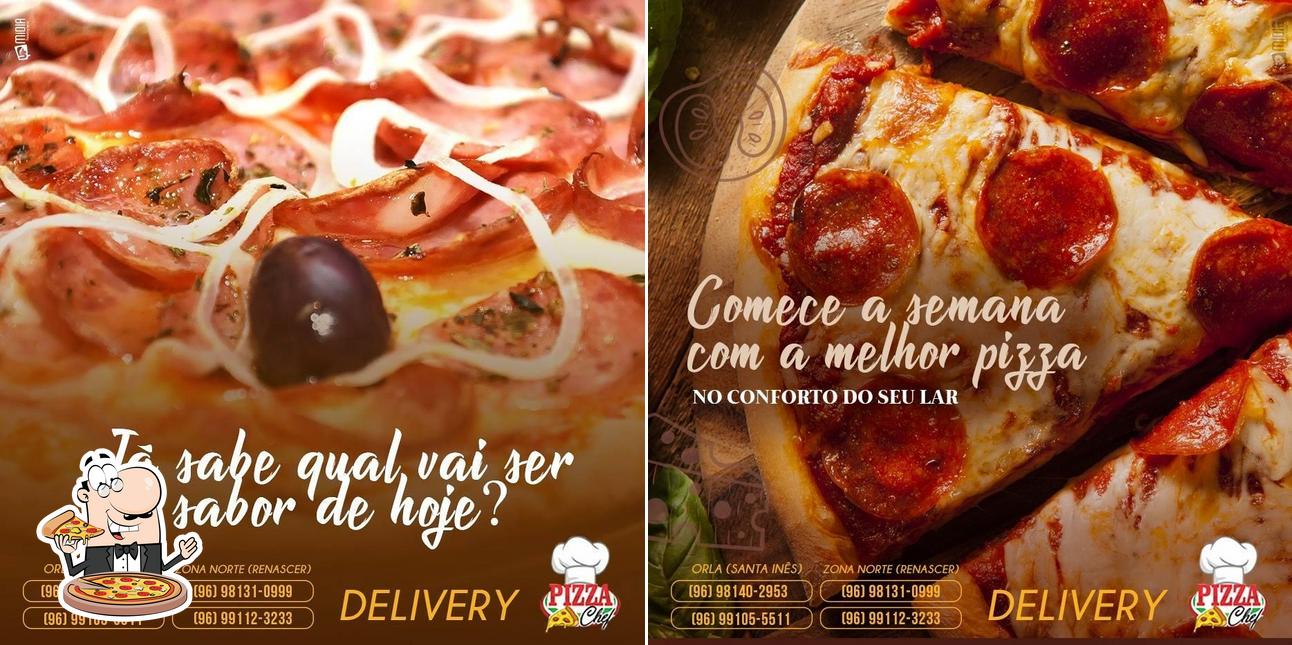 Consiga diferentes estilos de pizza