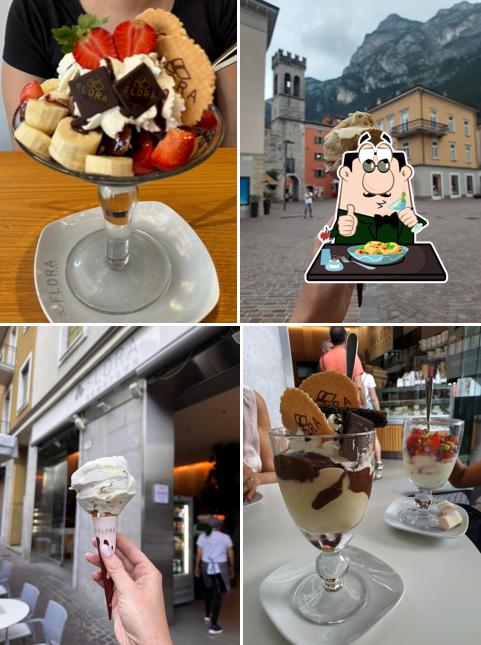 Platti al Gelateria Flora Downtown