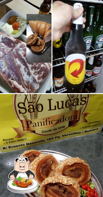 Comida em Panificadora São Lucas