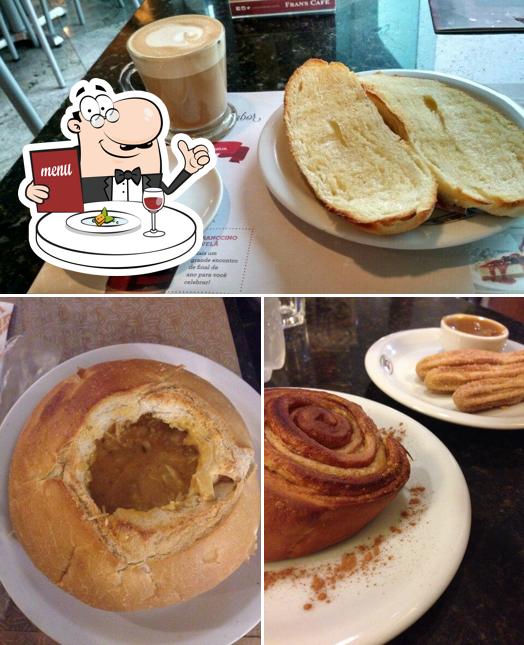 Comida em Fran's Café Pio XI