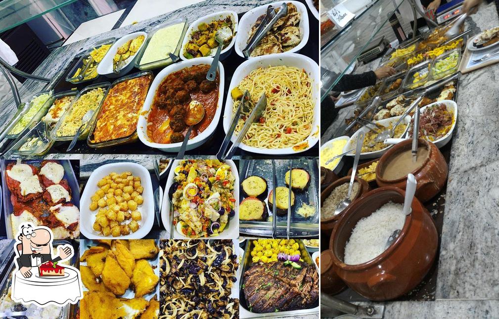 Oasis Restaurante serve uma seleção de pratos doces