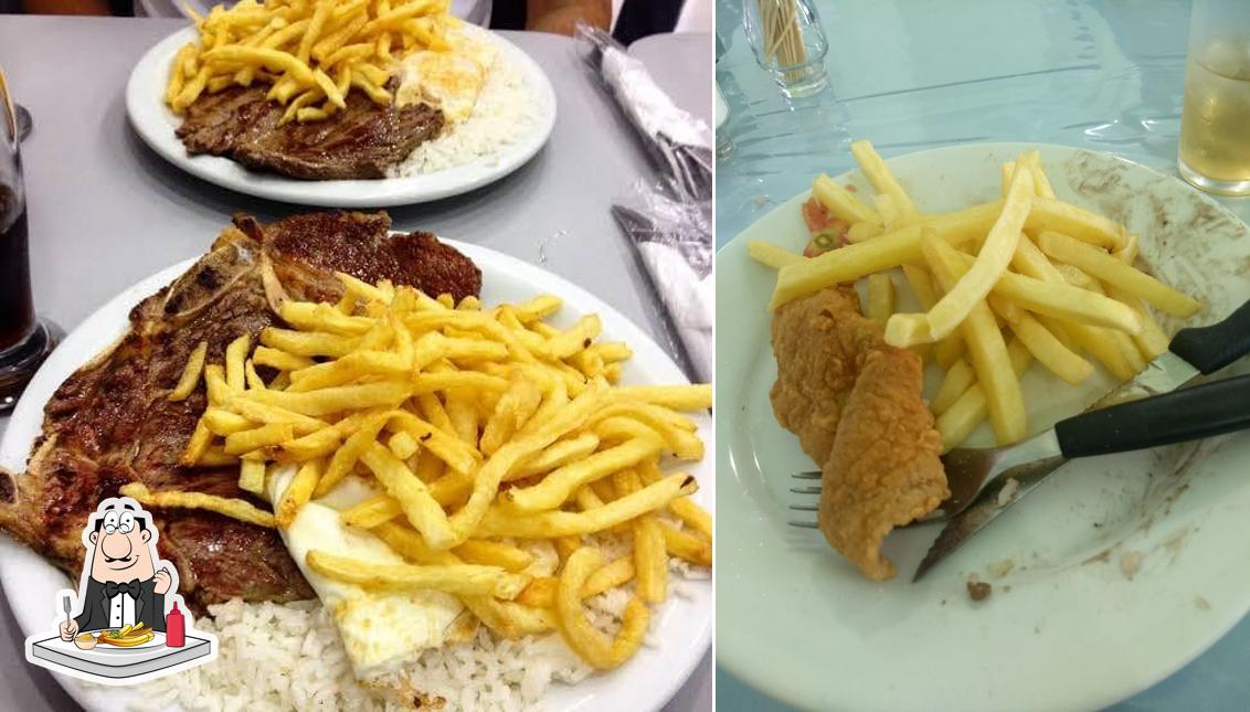 Prove cbatatas fritas francesas no Restaurante Engenho