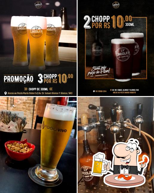 Quintal Fogo Vivo fornece uma variedade de cervejas