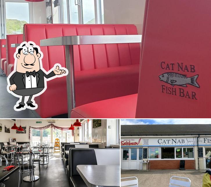 The interior of Cat Nab Fish n Chips