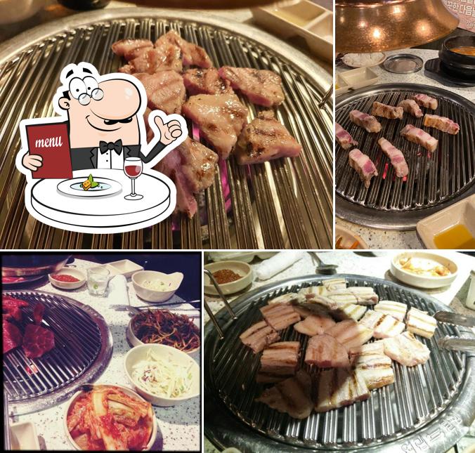 Comida en Korean barbecue expert