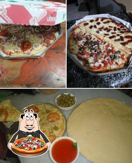 Peça diferentes estilos de pizza