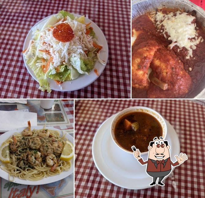 Food at Casa D'Oro Homestyle Italian Restaurant