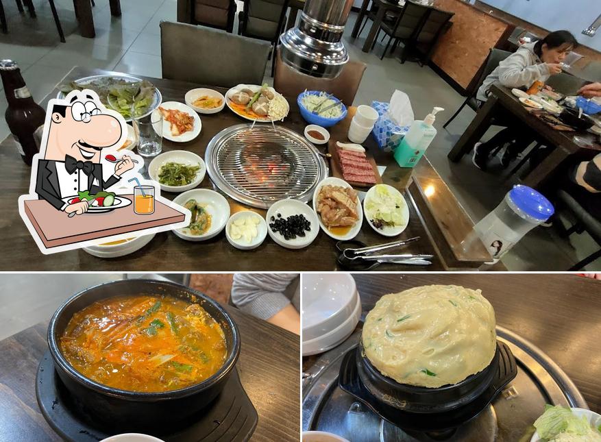 Ma Po Charcoal BBQ Korean Restaurant in Belmore Restaurant menu and