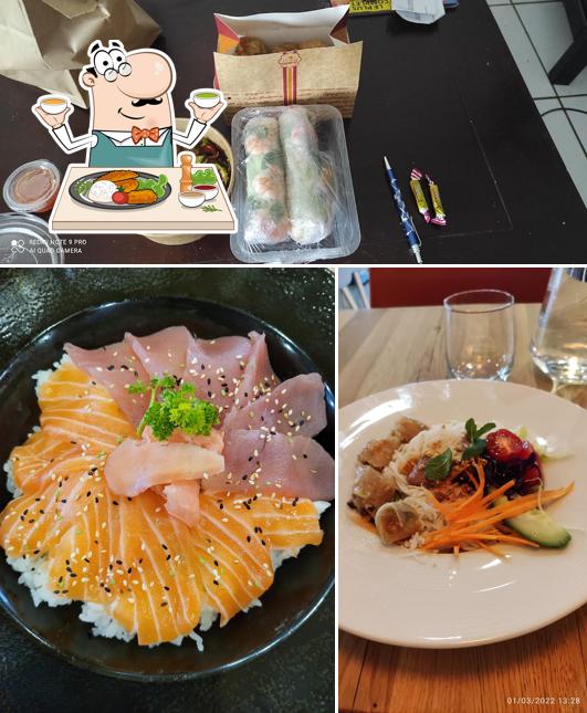 Comida en Nagoya - cuisine japonaise et thaïlandaise