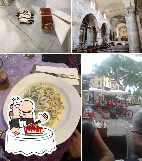 Bar Ristorante Pizzeria La Bussola serve un'ampia selezione di dolci
