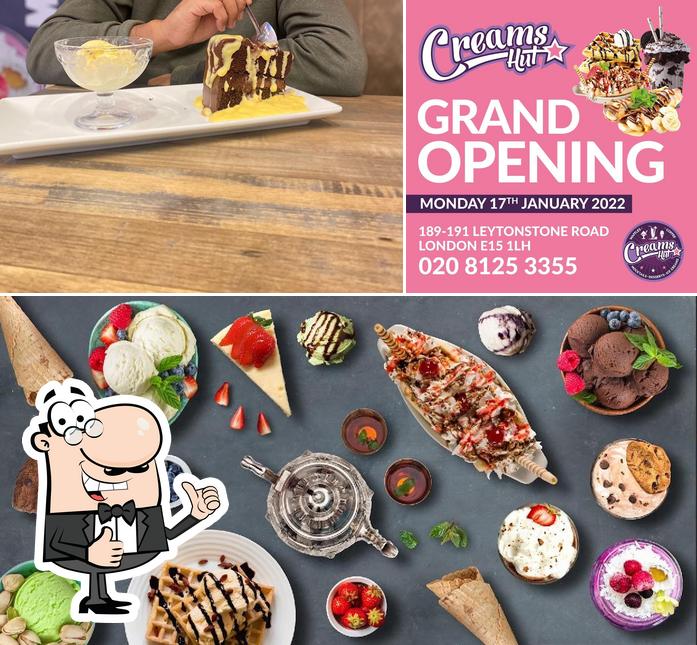 Creams Hut in London Restaurant reviews