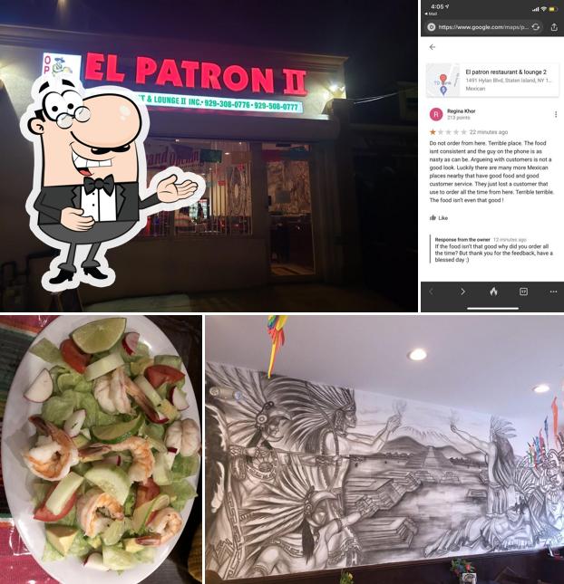 El patron restaurant & lounge 2 in New York City Restaurant menu and