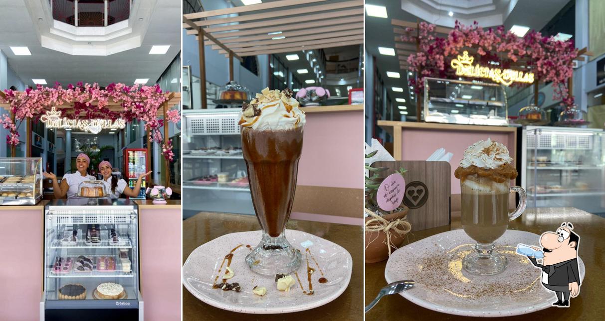 Café em Cafeteria Delícias Dellas