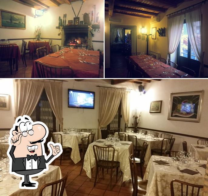 Gli interni di Ristorante Amici della Locanda al Palazzo Savelli Castello di Moricone