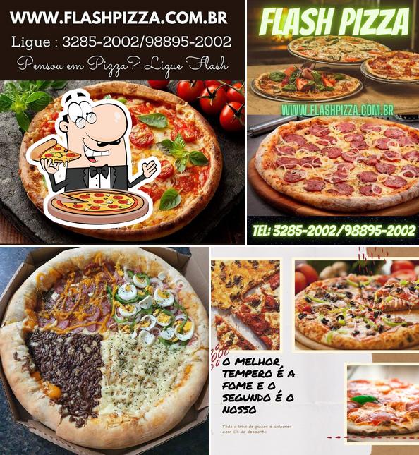 Peça pizza no Flash Pizza