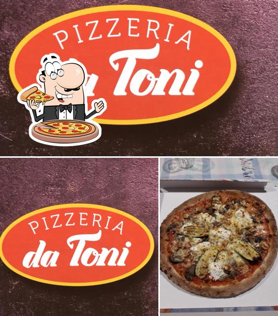 A Pizzeria da Toni, puoi goderti una bella pizza