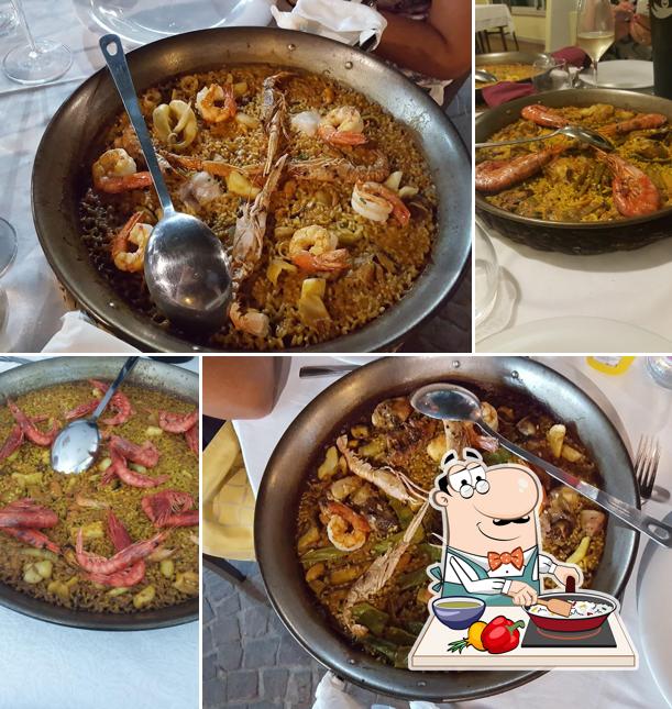 Paella al Ristorante Sabores