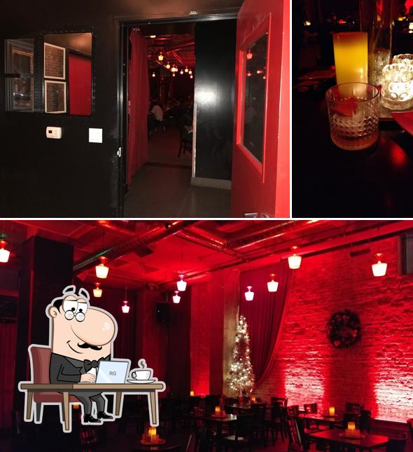 El interior de The Speakeasy