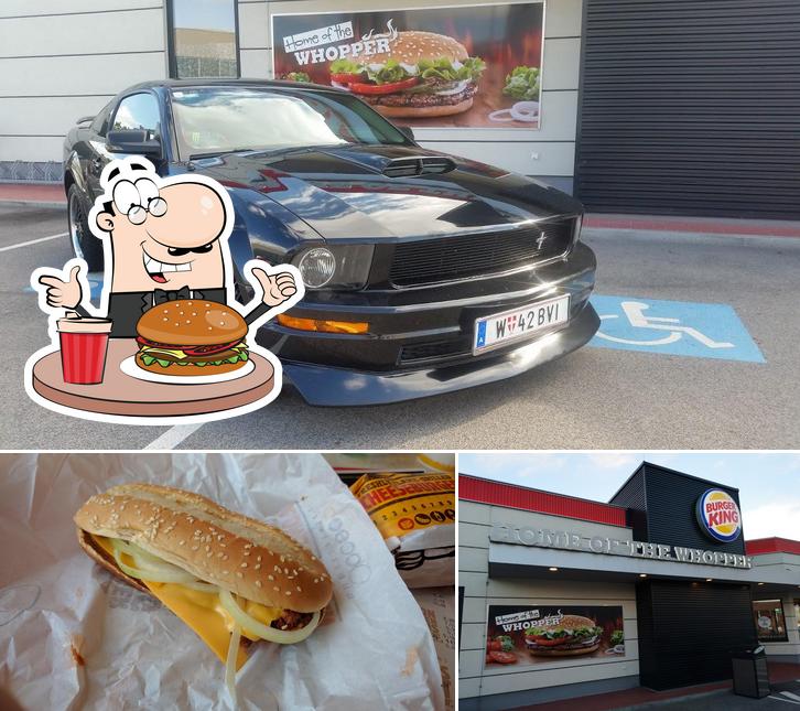 Commandez un hamburger à Burger King