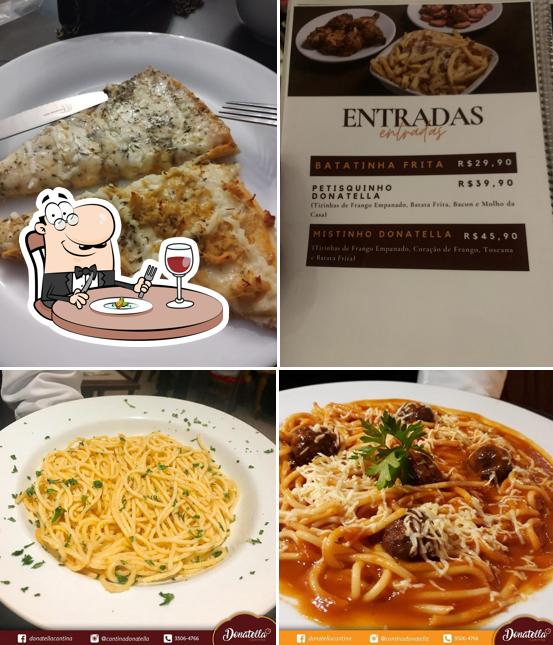 Comida em Cantina Donatella - Vila Laura